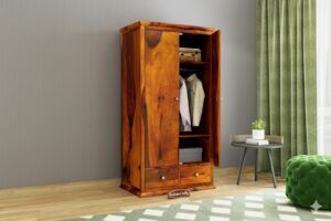 Round Gold Metal Side Table with White Marble Top – Luxury Accent Table