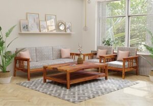 Falcon Wooden Sofa Set