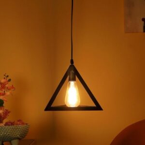 Modern Triangle Pendant Light | Minimalist Hanging Ceiling Lamp